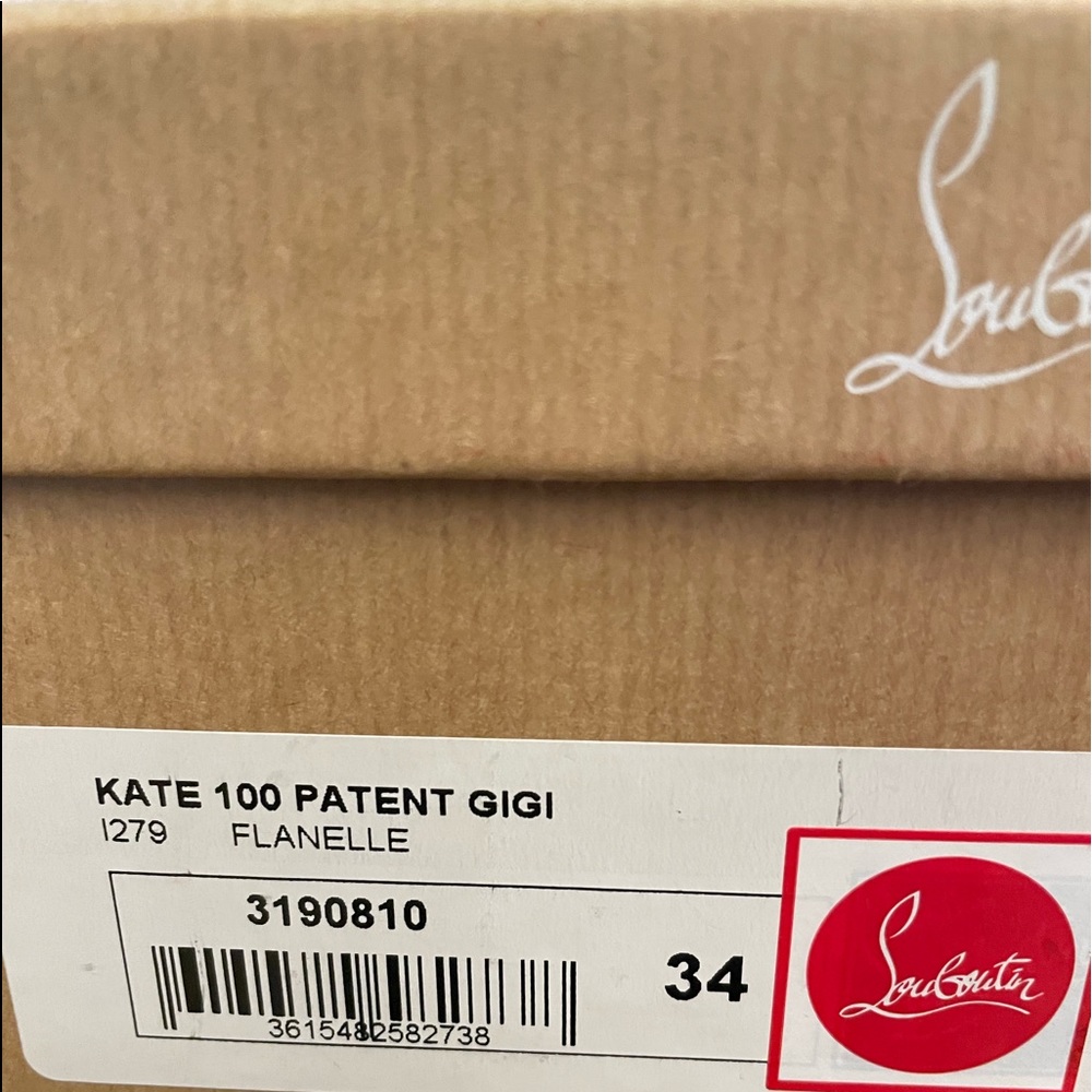Christian Louboutin Kate Red bottom heels, brand new with box, dust bags size 34